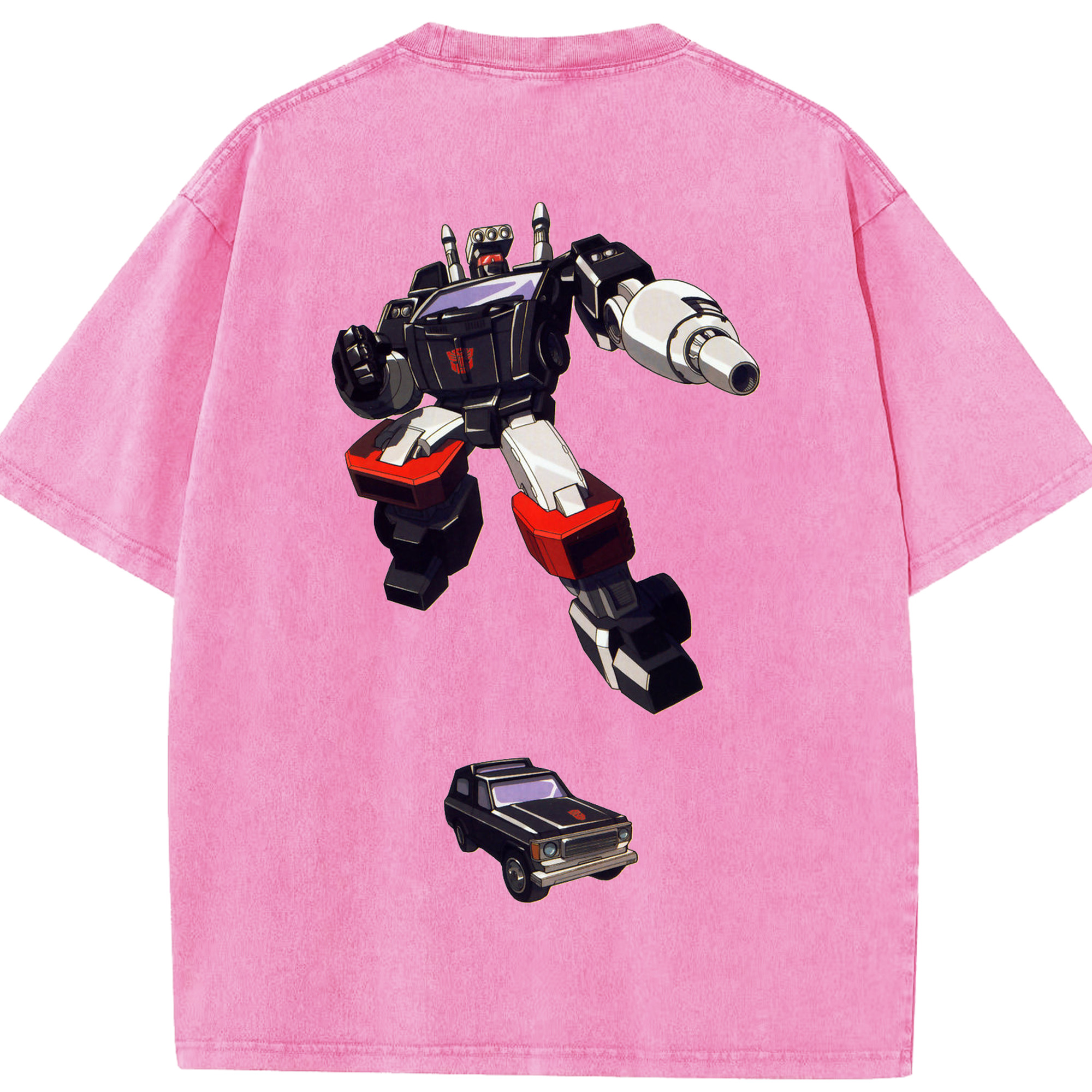（画像用）  綿100% ヴィンテージ風 半袖Tシャツ（背面プリント）
